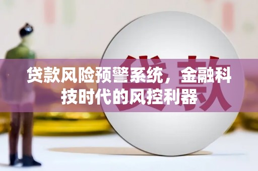 富县贷款风险预警系统，金融科技时代的风控利器