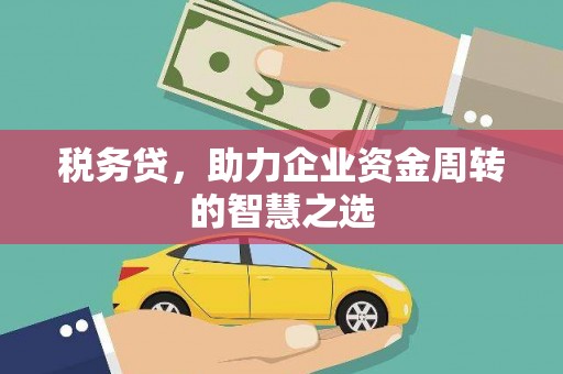 富县税务贷，助力企业资金周转的智慧之选