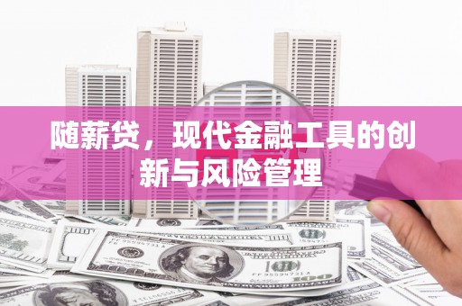 富县随薪贷，现代金融工具的创新与风险管理