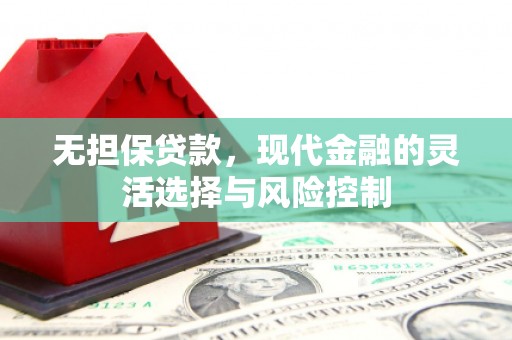 富县无担保贷款，现代金融的灵活选择与风险控制