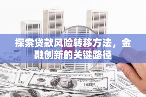 富县探索贷款风险转移方法，金融创新的关键路径