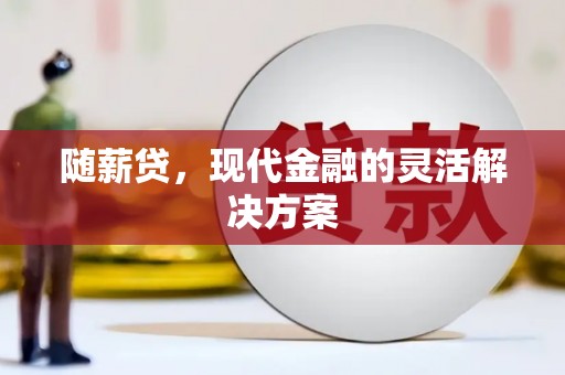 富县随薪贷，现代金融的灵活解决方案