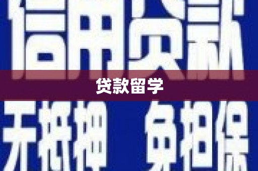 富县贷款留学