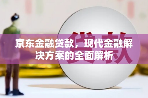 富县京东金融贷款，现代金融解决方案的全面解析