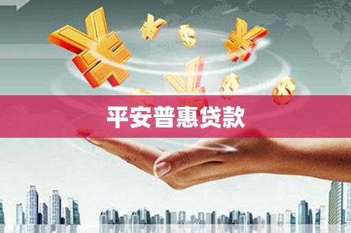 富县平安普惠贷款