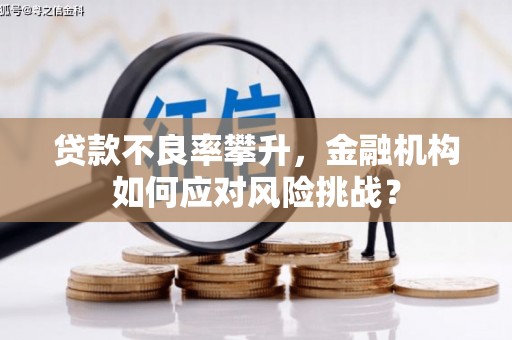 富县贷款不良率攀升，金融机构如何应对风险挑战？