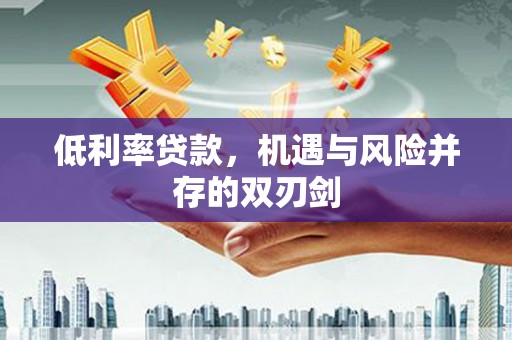 富县低利率贷款，机遇与风险并存的双刃剑
