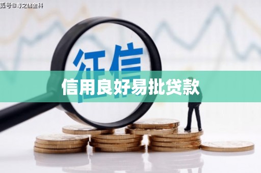 富县信用良好易批贷款
