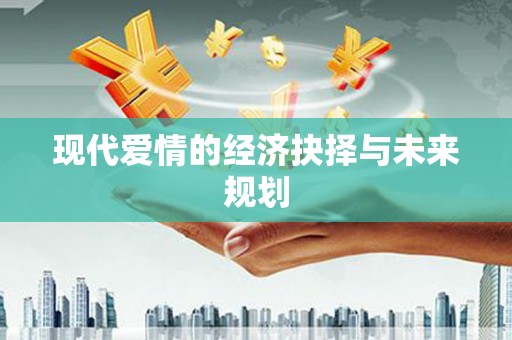 富县现代爱情的经济抉择与未来规划