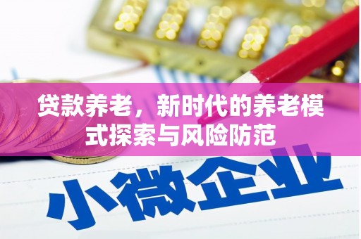 富县贷款养老，新时代的养老模式探索与风险防范