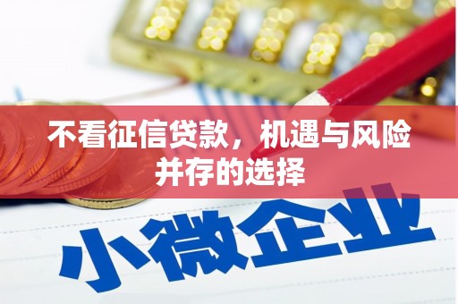 富县不看征信贷款，机遇与风险并存的选择