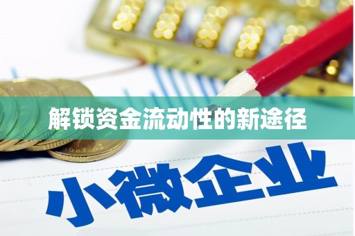 富县解锁资金流动性的新途径