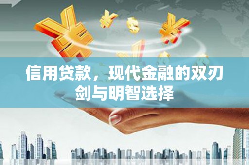 富县信用贷款，现代金融的双刃剑与明智选择